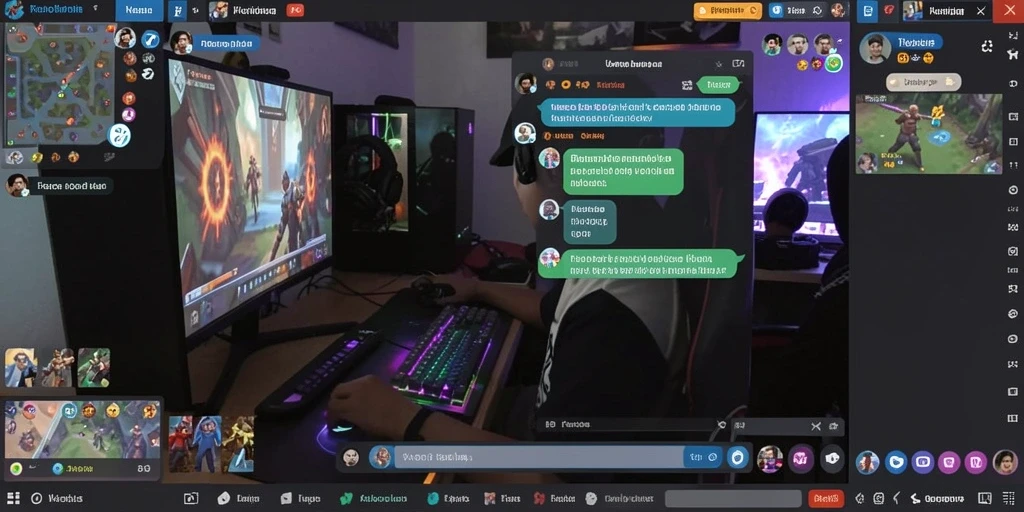 Screenshot menampilkan turnamen yang sedang berlangsung di DANAGAME.