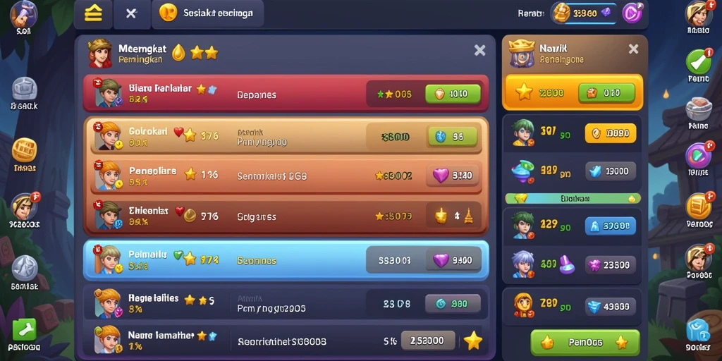 Mini-game seru yang membuat pemain tidak bosan.
