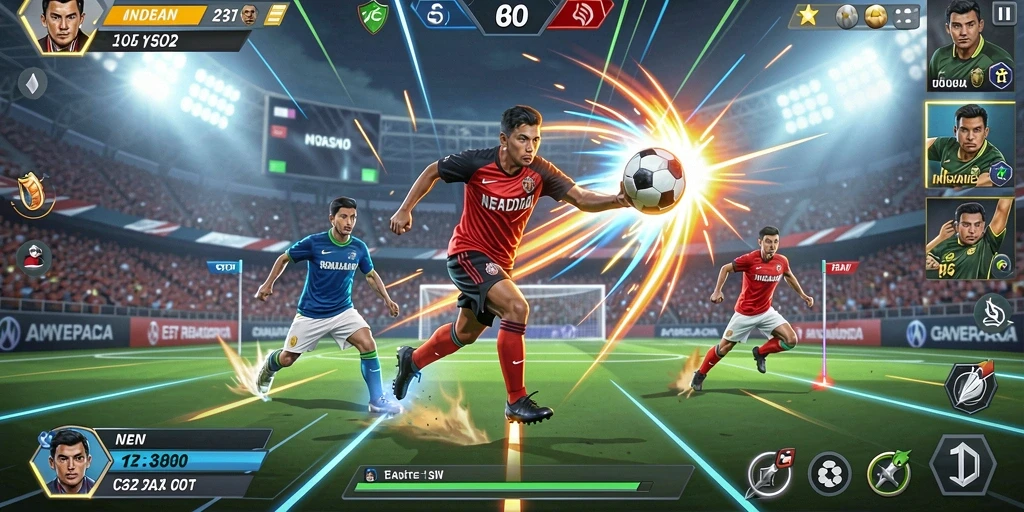 Pengalaman multiplayer yang seru dengan teman-teman.