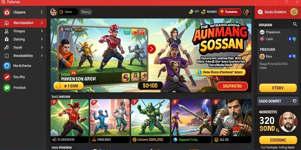 Fitur multiplayer yang memungkinkan bermain bersama teman.