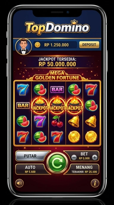 topdomino — layar beranda